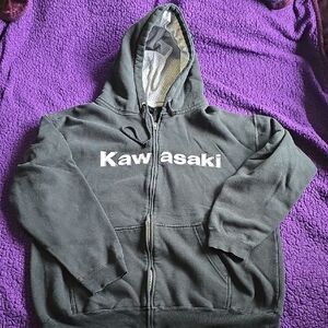 Kawasaki Black Hoodie